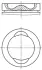 Engine piston. Поршень двигателя MAHLE 0299800 (фото 1)