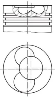 Автозапчасть MAHLE 0305402