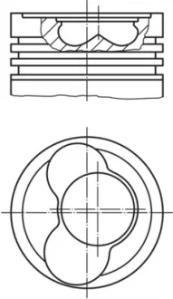 Поршень MAHLE 03065 02