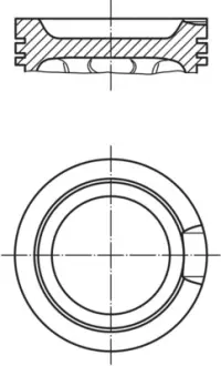 Поршень Mahle MAHLE 033 16 02