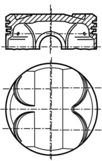 Поршень Mahle MAHLE 081PI00111001