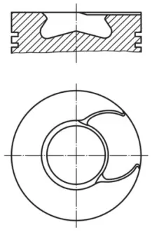 Поршень MAHLE 213 66 00