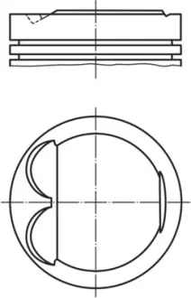 Поршень TOYOTA AVENSIS/CELICA/COROLLA 1.8 99-09 (79mm) MAHLE 6077700