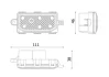 перемикач вентилятора салону RVI T 01.13- MAHLE ABR165000P - фото 1