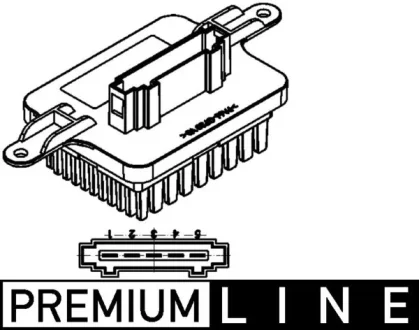 Резістор MAHLE ABR59000P