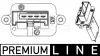 Реостат вентилятора обігрівача MERIVA 1.3-1.7 03-10 (+/- AC) MAHLE ABR88000P (фото 1)