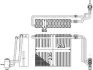 Випарник кондиціонеру MAHLE AE 107 000P (фото 2)