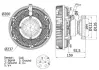 Віскомуфта вентилятора охолодження MAHLE CFC 100 000S (фото 1)