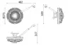 Віскомуфта вентилятора охолодження MAHLE CFC269000P (фото 1)