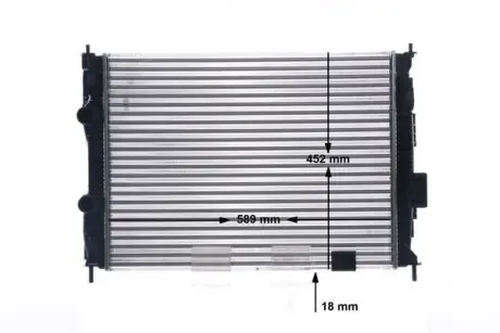 Радіатор охолодження MAHLE CR 15 000S