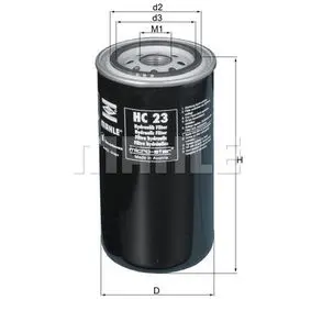 Фільтр гідравлічний, АКПП MAHLE HC23