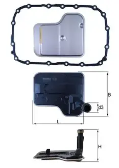 Фільтр гідравлічний кпп MAHLE HX 240D