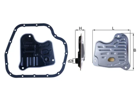 Фільтр АКПП MAHLE HX284D