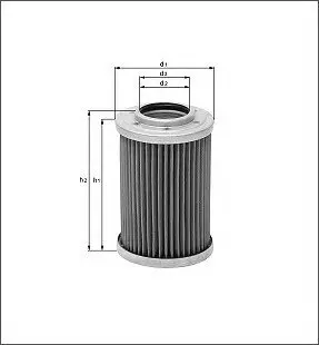 Фільтр гідравлічний, АКПП MAHLE HX40