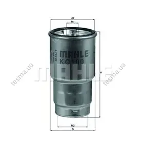 Фильтр топливный MAHLE KC100 (фото 1)