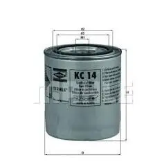 Фільтр паливний MAHLE KC14