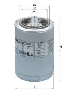 Фільтр паливний MAHLE KC218