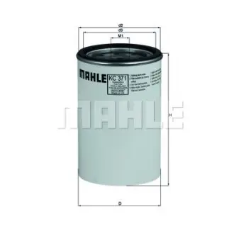 Фільтр паливний MAHLE KC371D
