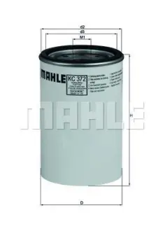 Фільтр паливний MAHLE KC372D