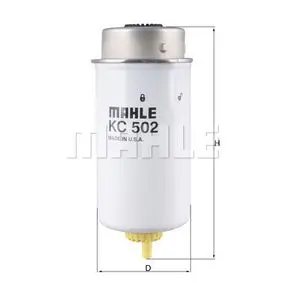 Фільтр паливний MAHLE KC502