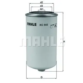 Фільтр паливний MAHLE KC543