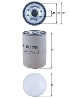 Фильтр топливный MAHLE KC756