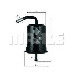 Фильтр топливный MAHLE KL113