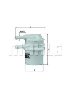 Фільтр паливний MAHLE KL124
