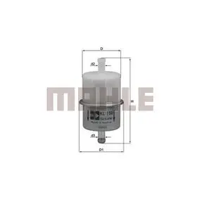 Фильтр топливный MAHLE KL150