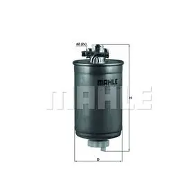 Фільтр паливний MAHLE KL180