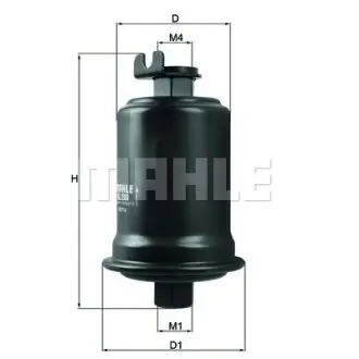 Фільтр паливний MAHLE KL209
