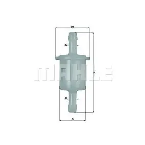 Фільтр паливний MAHLE KL26OF