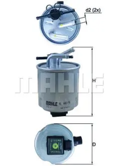 Фільтр паливний MAHLE KL440/36