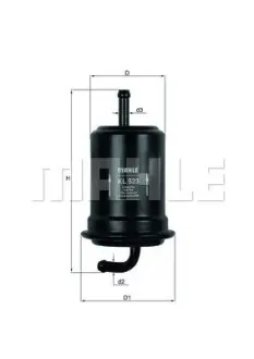 Фільтр паливний MAHLE KL523