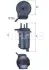 Фильтр топливный MAHLE KL600D (фото 1)