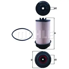 Фильтр топливный MAHLE KX181DECO