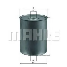 Фільтр паливний MAHLE KX24