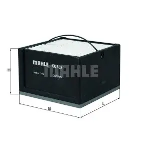 Фільтр паливний MAHLE KX332ECO