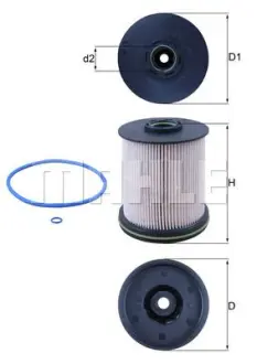 Фільтр паливний MAHLE KX4911D