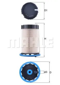 Фильтр топливный MAHLE KX592
