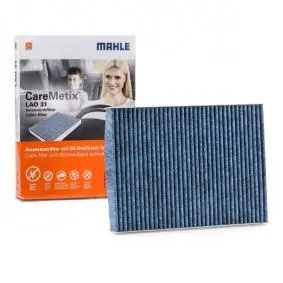 Фільтр салону, вугільний антибактеріальний MAHLE LAO31