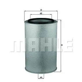 Фильтр воздушный MAHLE LX626