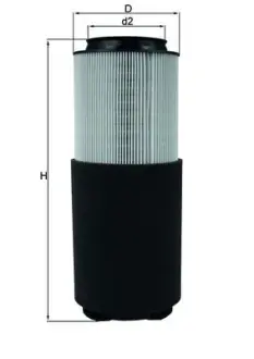 Автозапчасть MAHLE LX976