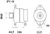 Генератор MAHLE MG 801 (фото 2)