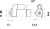 Стартер MAHLE MS 759 (фото 2)