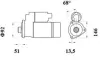 Стартер MAHLE MS 778 (фото 2)