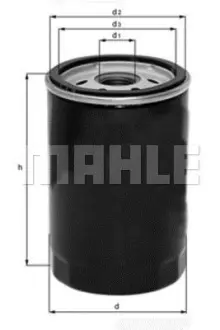 Фільтр масляний MAHLE OC131