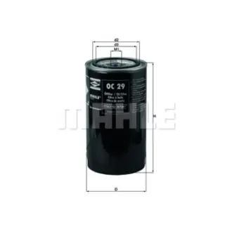 Фільтр масляний MAHLE OC29