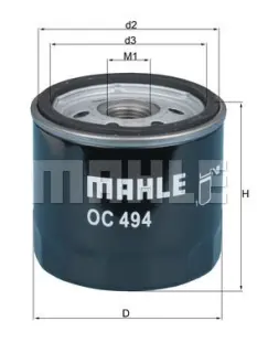 Фільтр масляний MAHLE OC494