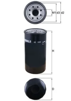 Автозапчасть MAHLE OC584